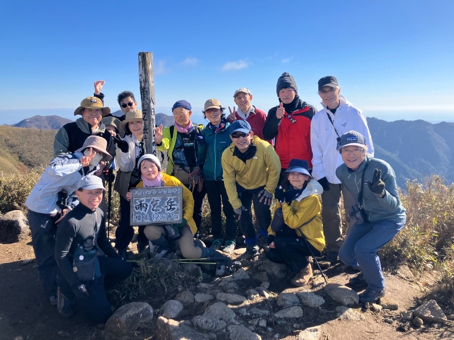 2025.11.29雨乞岳山行