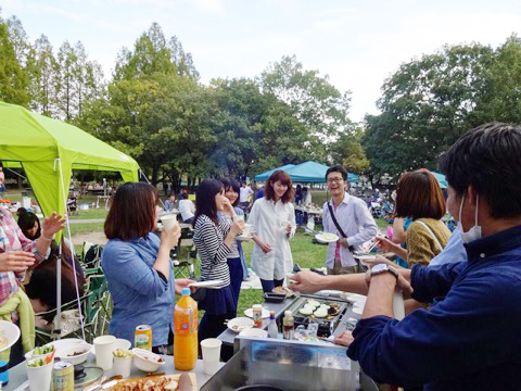 東海のバーベキューサークル