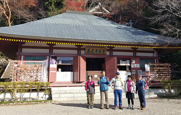 愛知県新城市の鳳来寺山登山