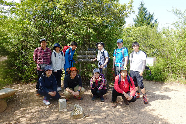 岐阜県の百々ヶ峰の調査登山