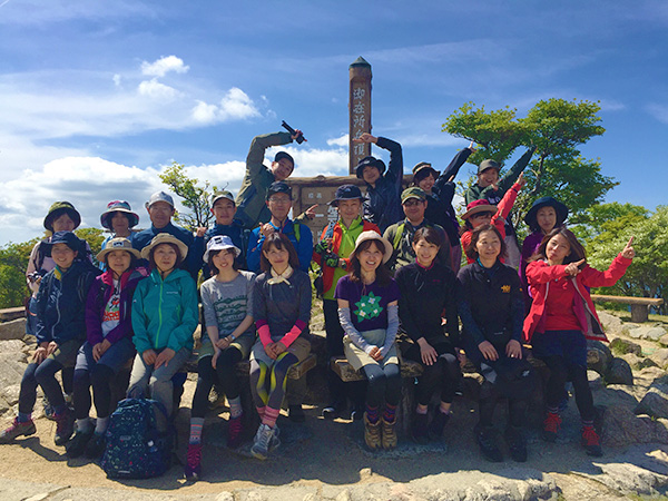 三重県の御在所岳登山