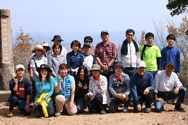 岐阜県可児市の鳩吹山登山