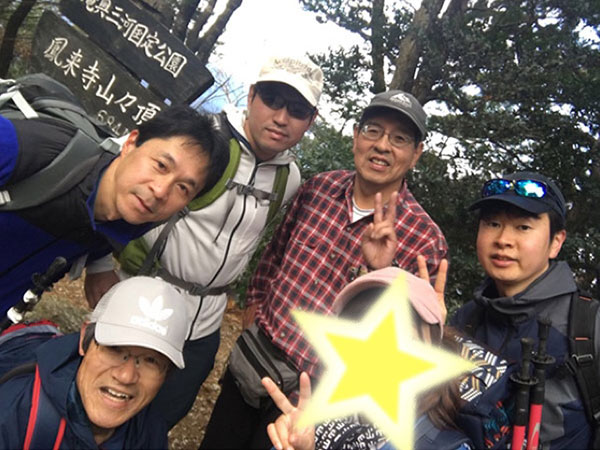 愛知県新城市の鳳来寺山登山