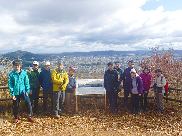 岐阜県各務原市の伊木山登山