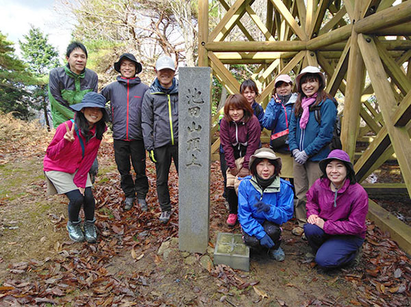 岐阜県の池田山登山
